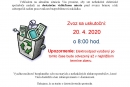 Zvoz nefunkčných elektrospotrebičov - 20.04.2020